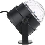 Luces de Fiesta, 6w 7 color Rgb Remoto LED Bola de mágica de cristal DJ Fiesta de iluminación de escenario de discoteca Fiesta de fiesta Navidad Lámpara de música de cumpleaños - Imagen 3