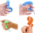 JZK 30 x Retractable Wand Magic Feather Wands Toy for Children Cat Games Interactive Toy - Imagen 5