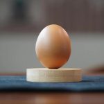 Real Egg (White / Brown) Real Magic Tricks Made of Silk to Egg Routine Magic Props Close-up Street Illusions Tricks Props (Brown)