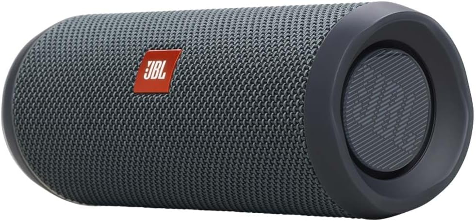 JBL Flip Essential 2 Portable Bluetooth Speaker with Rechargeable Battery, JBL Flip Essential 2 Portable Bluetooth Speaker with Rechargeable Battery, IPX7 Waterproof, 10h Battery Life, Black