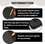 Magnetic Doodle Board, WJWINER Magnetic Drawing Pad for Kids, Magnetic Drawing Board, Magnetic Drawing Board with Steel Ball, Creative Drawing Board, for 3 Year Old Kids - Imagen 3
