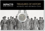 IMPACTO COLECCIONABLES World War II Coin - 2 Silver Frames Minted Between 1936 and 1939 by the Germans - Includes Certificate of Authenticity