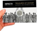 IMPACTO COLECCIONABLES World War II Coin - 2 Silver Frames Minted Between 1936 and 1939 by the Germans - Includes Certificate of Authenticity - Imagen 3