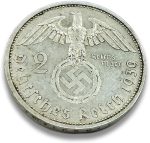 IMPACTO COLECCIONABLES World War II Coin - 2 Silver Frames Minted Between 1936 and 1939 by the Germans - Includes Certificate of Authenticity - Imagen 7