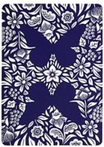SOLOMAGIA Butterfly Playing Cards Marked (Blue) 3rd Edition by Ondrej Psenicka - Imagen 3