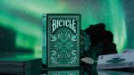 Bicycle Premium Jacquard Cards, Silver and Emerald Green, Deck of Cards for Collectors and Wizards - Imagen 4