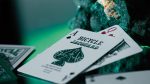 Bicycle Premium Jacquard Cards, Silver and Emerald Green, Deck of Cards for Collectors and Wizards - Imagen 5