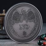 YES/NO Postal Decision Coin, Yes No Challenge Coin Ornaments for Decision Makers - Imagen 3