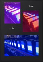 Luces de Fiesta, 100 0W LED RGB Luz estroboscópica segmentada a to-do color Equipo de iluminación de escenario estroboscópico DJ(LED 8-segment strobe light) - Imagen 6