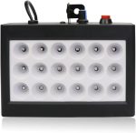 Luces de Fiesta, 18 LED Disco Dj 20w rgb Luces estroboscópicas AUTO Efecto de iluminación de escenario de flash activado de sonido for el club de fiesta Navidad Navidad cumpleaños(Nero) - Imagen 3