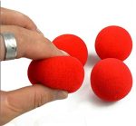 VIDOO 10Pcs Cerrar Magic Street Truco Soft Esponja Bola Props Payaso Nariz - Imagen 3
