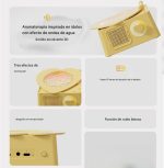 Altavoz, Altavoz con Sonido Envolvente, Equipo de Sonido Surround con Luz RGB para Adolescentes Estudiantes Adultos Amantes de la Música Patio Camping Barbacoa - Imagen 8