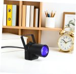 ibasenice Luz LED para Escenario con Activación por Sonido Foco Compacto para Interior Iluminación Dinámica para Bodas Fiestas Bares y Teatros bajo Consumo y Alta Durabilidad - Imagen 7