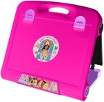 Disney Princess 2-in-1 Double-Sided Tabletop Easel | Whiteboard and Chalkboard Set for Kids | Drawing, Writing & Learning Board | Portable, Foldable & Easy to Store | - Imagen 5