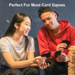 Waterproof Plastic Poker Playing Cards, Spanish Fournier Black Deck, Professional Poker Cards for Tarot Blackjack Basket Bridge Travel Card Games - Imagen 3