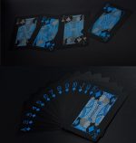 Waterproof Poker Cards Black Playing Cards Professional Poker Card Playing Cards - Top Quality Plastic Poker Cards for Your Poker Pleasure, Black - Imagen 7