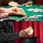 Kurtzy Gold Leaf Poker Cards - Waterproof Card Games for Magic, Playing Poker and Family Games - Professional Poker Deck with 500 Euro Design and Gift Box - Imagen 6