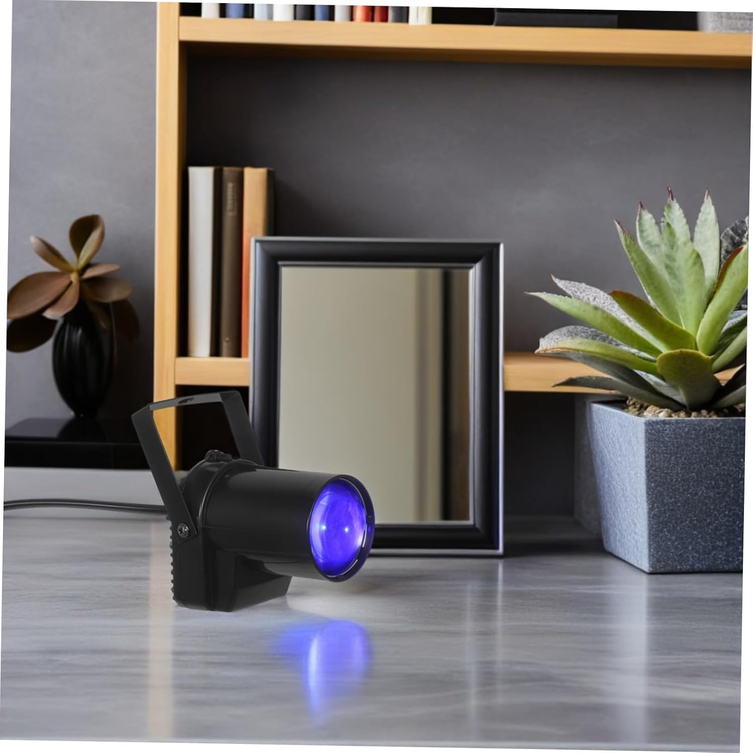 Milisten Luz de Escenario LED y Portátil con Brillo Foco de Haz para Conciertos Bares Ktv y Fiestas Iluminación Profesional Adaptable para Ambientes Teatrales Interiores - Imagen 7