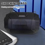 Altavoz Portátil Inalámbrico,de Sonido para Música Inalámbrica - Herramienta de Sonido con Graves Profundos para Exteriores Viajes Picnic Cocina Terraza Playa Dormitorio Autocaravana - Imagen 9