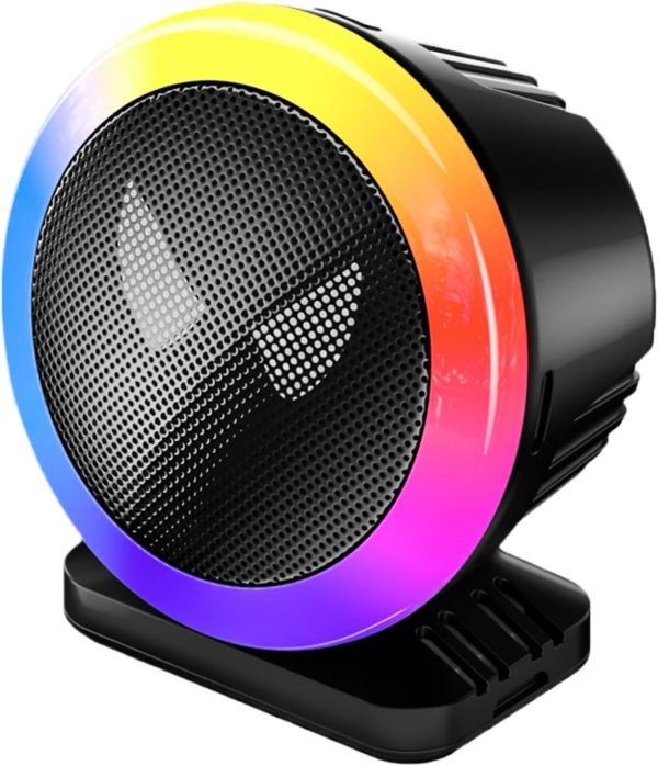 Luces LED Reactivas Al Sonido,Iluminación LED Activada Por Sonido Para Ambiente Musical | Lámpara De Coche Recargable Color Completo - Para Sala De Juegos, DJ, Estéreo, Fiesta, Camping, Cine En Casa,