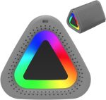 Altavoces Inalámbricos Portátiles | Altavoces Inalámbricos Exteriores con Luz RGB - Sonido Estéreo, Gadgets Tecnológicos con Control Táctil, Electrónicos con Larga Duración de Batería para