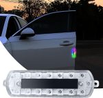 Luces LED Inalámbricas Para Coche,Luz Estroboscópica Solar Inalámbrica Multicolor - Iluminación Automotriz Para Noche, Motos, Camión, Drones Y Hogar - Imagen 8