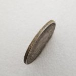 Antique Crafts USA 1908 Silver Dollar Silver Plated Brass #068 - Imagen 5