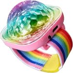 Luz de bola mágica, Reloj de luz de escenario LED activado por sonido, Pulsera USB de luz de ambiente de coche recargable para decoraciones de Halloween - Imagen 6