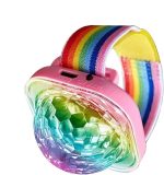 Luz de bola mágica, Reloj de luz de escenario LED activado por sonido, Pulsera USB de luz de ambiente de coche recargable para decoraciones de Halloween - Imagen 9