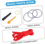TOYANDONA 25piezas Educativo Juguetes Mágicos Accesorio para Trucos Colores Surtidos Plástico Resistente - Imagen 4