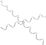 TOYANDONA 1 Set Magic Accessories Favors Gadget Fidget Neon Skill Games Party Favor Party Decoration Iron on Wire Silver - Imagen 6