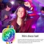 Disco Ball Bracelet, Disco Ball Light, LED Stage Light Watch with Sound Activation, Sound Sensitive Disco Bracelet, Stage LED Light Watch, - Imagen 3