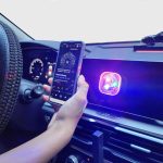 Luz LED de bola de discoteca, pulsera de bola de discoteca, bola de luz USB con ventosa, reloj de luz LED de escenario con activación por sonido, luces de ambiente intermitentes coloridas - Imagen 3
