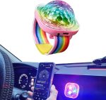 Disco Ball Bracelet LED Disco Ball Light LED Light Watch Sound Activated Rechargeable Wristband Strobe Light Bracelet Portable Lighted Bracelet Colorful Flashing Atmosphere - Imagen 6