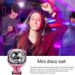 Luz de Bola de Discoteca | Reloj de luz de Escenario LED Activado por Sonido - Pulsera USB de luz de Ambiente de Recargable para Decoraciones de Halloween - Imagen 3