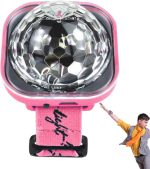 Luz de Bola de Discoteca | Reloj de luz de Escenario LED Activado por Sonido - Pulsera USB de luz de Ambiente de Recargable para Decoraciones de Halloween - Imagen 7