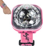 Luz de Bola de Discoteca | Reloj de luz de Escenario LED Activado por Sonido - Pulsera USB de luz de Ambiente de Recargable para Decoraciones de Halloween - Imagen 8
