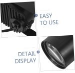 Mikinona Luz LED de Escenario Estroboscópica Foco Compacto y Portátil para Bares y Clubes Iluminación Potente para Bodas Fiestas Navideñas - Imagen 3