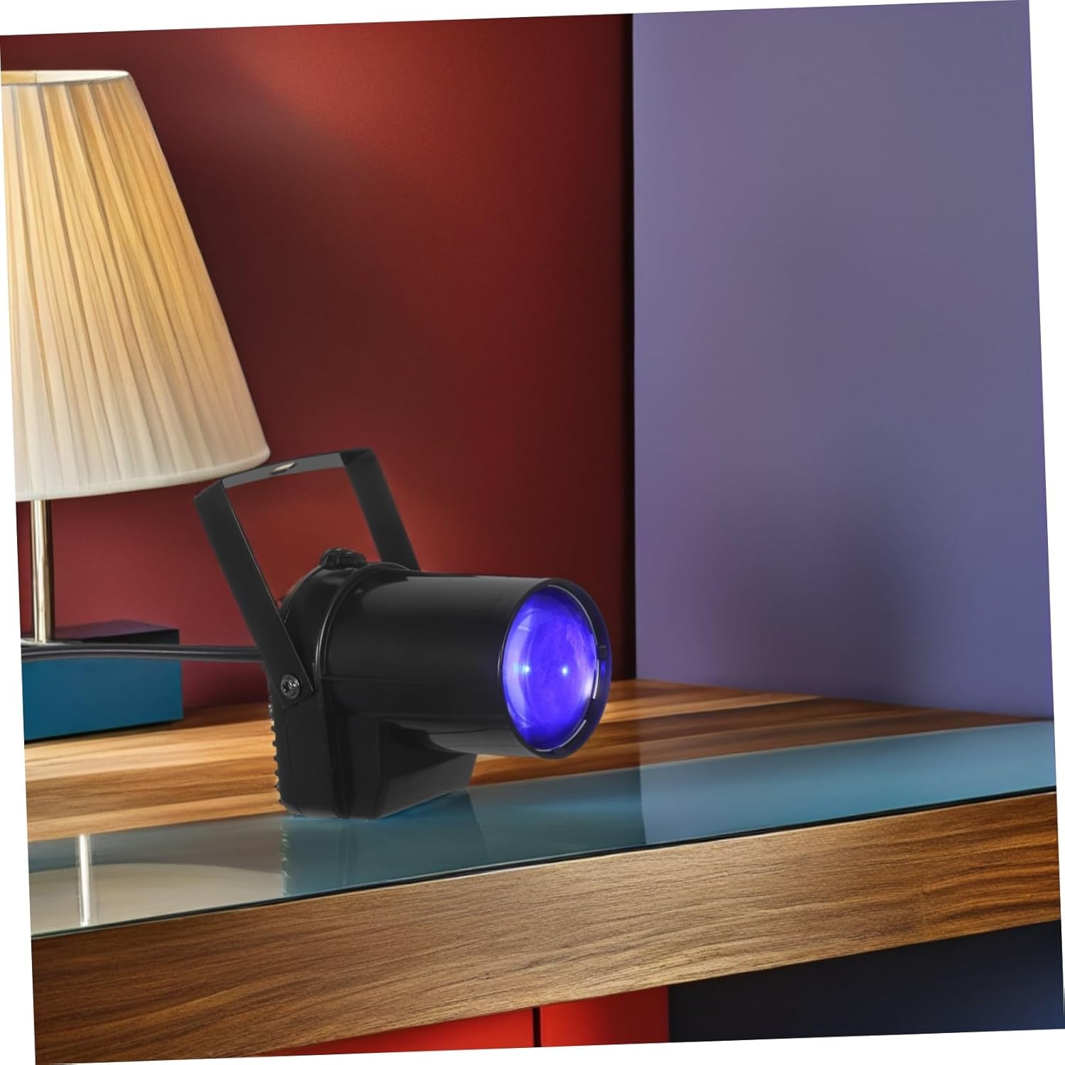 Miniature LED Spotlights for Stage Blue Light Beam Low Consumption and High Durability Lighting for Indoor Events Bars and Ktv Compatible with Eu Systems - Imagen 5
