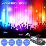 72W Indoor Party Stage Lights, 36 RGB LED Par Lights, DJ Cabin Lighting with Remote Control, DMX512 Control, Sound Activated, for Festivals, Parties 2pcs - Imagen 5