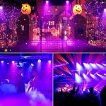 200W LED Pair Light Disco UV Black Light 18 x 10W RGBW DMX Stage Lighting Aotu/Sound for Parties Bar Christmas Halloween Wedding (Shipping from Germany) - Imagen 7