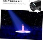 Crystal Lamp Red Spotlight Decorative Professional Lighting Parties European Plug - Imagen 2