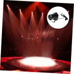 Crystal Lamp Red Spotlight Decorative Professional Lighting Parties European Plug - Imagen 3