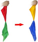Toyvian 6 Pieces Scarf Trick Scarf Toys Scarves for Kids Scarf Accessories Tricks for Kids Trick Silk Scarf Party Juggling Scarf Trick Set Scarf Square Scarf - Imagen 8