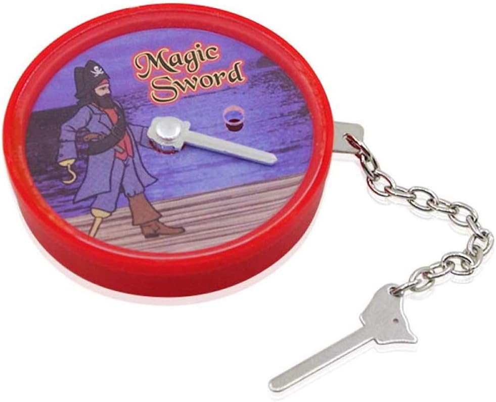 Keenso Magic Sword Tricks, Close Up Show Props, Funny Mentalism Keenso Magic Sword Tricks, Close Up Show Props, Funny Mentalism Accessories, Disappearing Toys (Red)