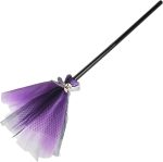 Escoba De Bruja Para Niños Pequeños | Accesorios De Disfraz Escoba De Bruja Halloween,Accesorios Cosplay Para Fiestas De Cumpleaños Juego Simbólico Festivales Representaciones Infantiles - Imagen 9