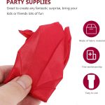 STOBOK Toys for Kids Origami Paper Crane Trick Origami Paper Crane Trick Illusion Gimmick Accessories Accessories Funny Accessories Toys for Children Red - Imagen 8