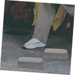 Brick Accessories Head Cutting Brick Toy Building Bricks Soft Prop Stage Wizard Block Fake Trick Street Foaming Grey - Imagen 6