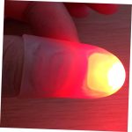 ibasenice 3piezas Luces Mágicas para Dedos Lámpara De Pulgar Brillante y para Fiestas para Espectáculos y Entretenimiento Infantil - Imagen 4