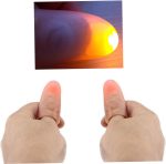 ibasenice 3piezas Luces Mágicas para Dedos Lámpara De Pulgar Brillante y para Fiestas para Espectáculos y Entretenimiento Infantil - Imagen 5